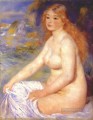 bañista rubio Pierre Auguste Renoir